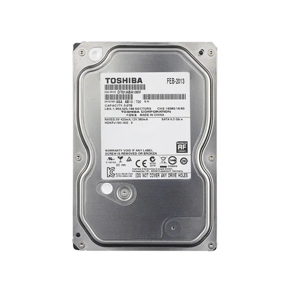 Ổ cứng Toshiba 3TB SATA3 dòng ổ cứng chuyên dụng cho camera