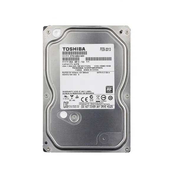 Ổ cứng Toshiba 6TB SATA3 dòng ổ cứng chuyên dụng cho camera