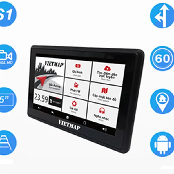 Camera hành trình W810 vừa dẫn đường vừa ghi hình Full HD 1080P