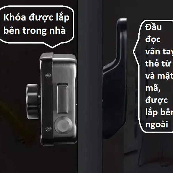 Khóa Cửa Điện Tử Viro VR 1200A