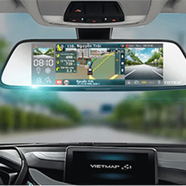 Camera hành trình Vietmap G79 vừa dẫn đường vừa ghi hình 2 kênh HD 1080P/VGA