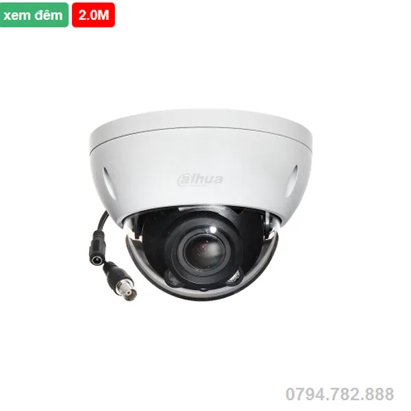 Camera Dahua IPC-HDBW1230EP-S 2.0 Megapixel, IR 30m,Ống kính F2.8mm, MicroSD, PoE, Onvif