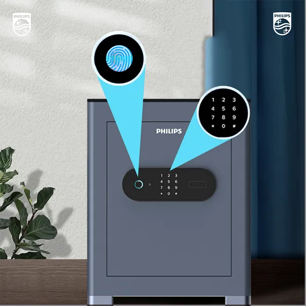 Két Sắt Điện Tử Philips SBX601-5B0