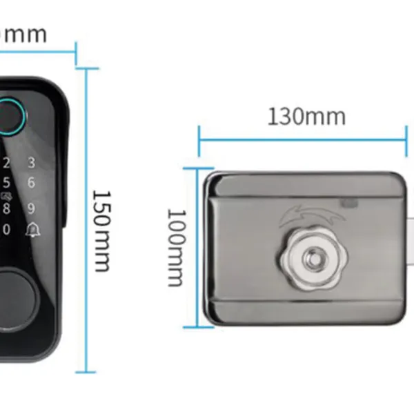 Khóa Cổng Vân Tay Capsule GA100