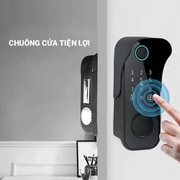 Khóa Cổng Vân Tay Capsule GA100