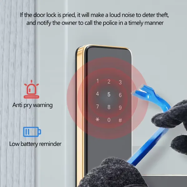 Khóa Cửa Vân Tay Kapler KL-111BL