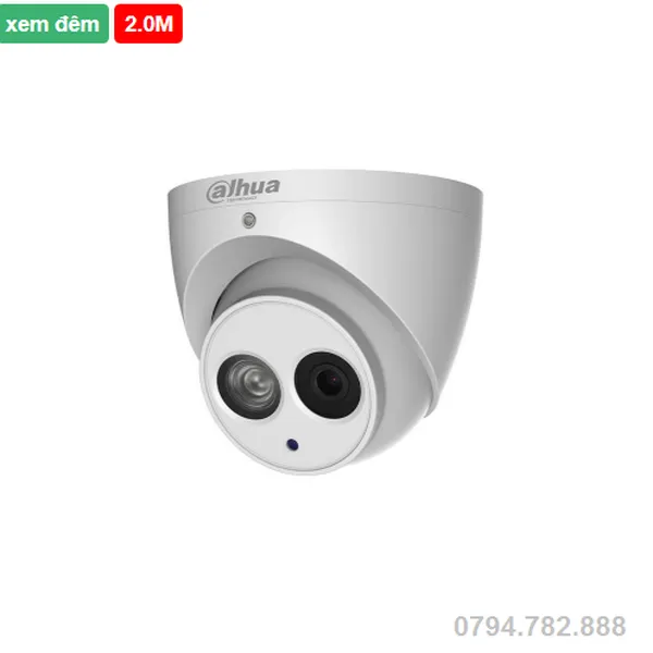 Camera Dahua IPC-HDW4231EMP-AS 2.0 Megapixel, IR 50m, F2.8mm, MicroSD, Alarm, Mic, Starlight, Chống ngược sáng