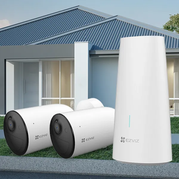 Bộ Camera WiFi Dùng Pin Ngoài Trời EZVIZ HB3-B2 2K