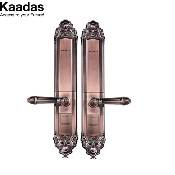 Khóa cửa vân tay Kaadas 6002 (Đồng đỏ) 