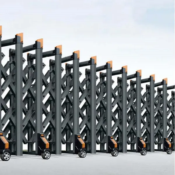 Cổng Xếp Nhôm Tự Động Mil12