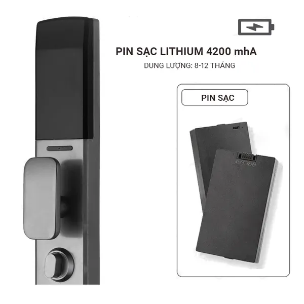 Khóa Cửa Vân Tay Kapler KL - 610 App