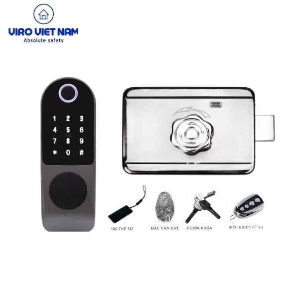 Khóa Cửa Điện Tử Viro VR-1200C