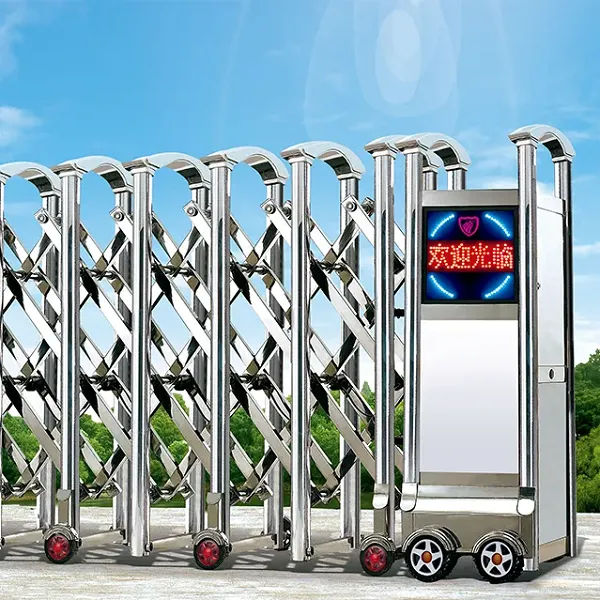 Cổng Xếp Tự Động Inox 304 MiL193