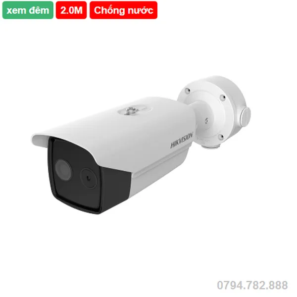 Camera IP đo thân nhiệt HIKVISION DS-2TD2617B-6/PA(B)