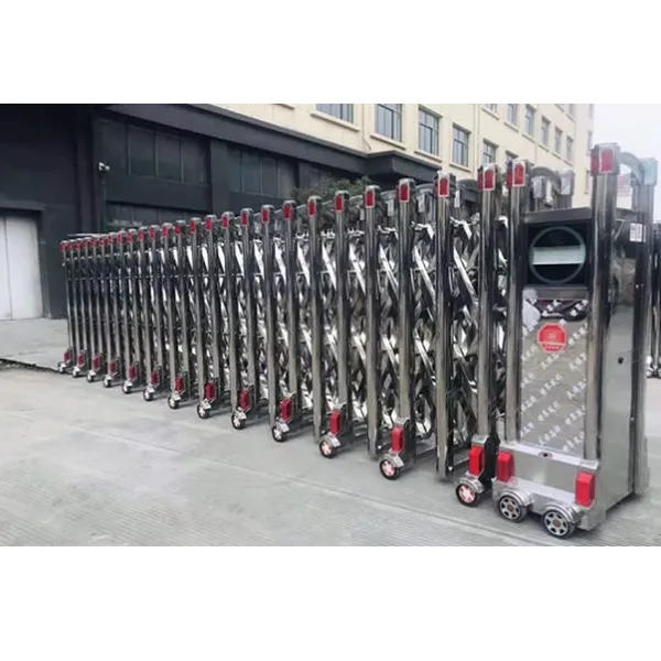 Cổng Xếp Tự Động Inox 201 MiL191