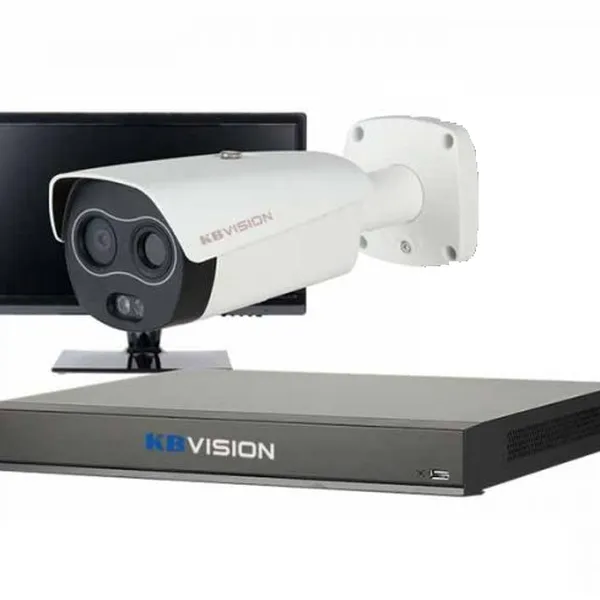 Trọn Bộ Camera Cảm Biến Thân Nhiệt KBVISION (không có Black Body)