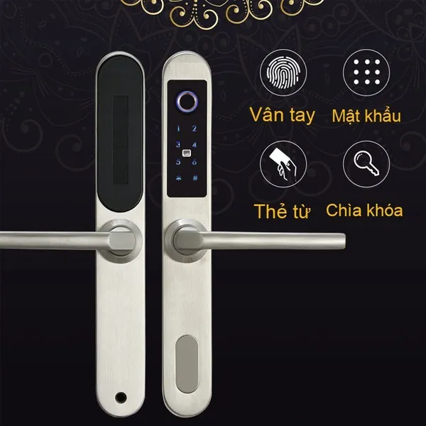 Khóa Vân Tay Cửa Nhôm Capsule D1