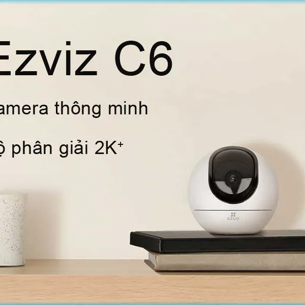 Camera Ezviz C6 2K 4MP Dual-Band Wi-Fi 2.4 / 5 GHz
