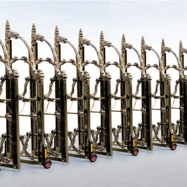 Cổng Xếp Nhôm Tự Động Mil15