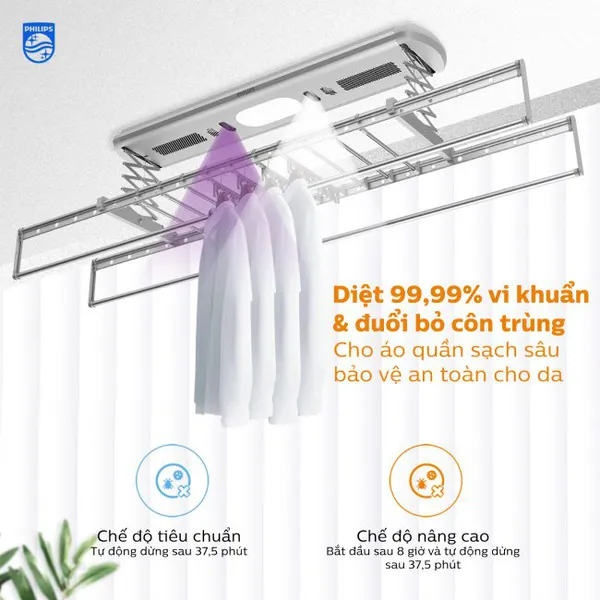 Giàn Phơi Thông Minh Cao Cấp Philips SDR701