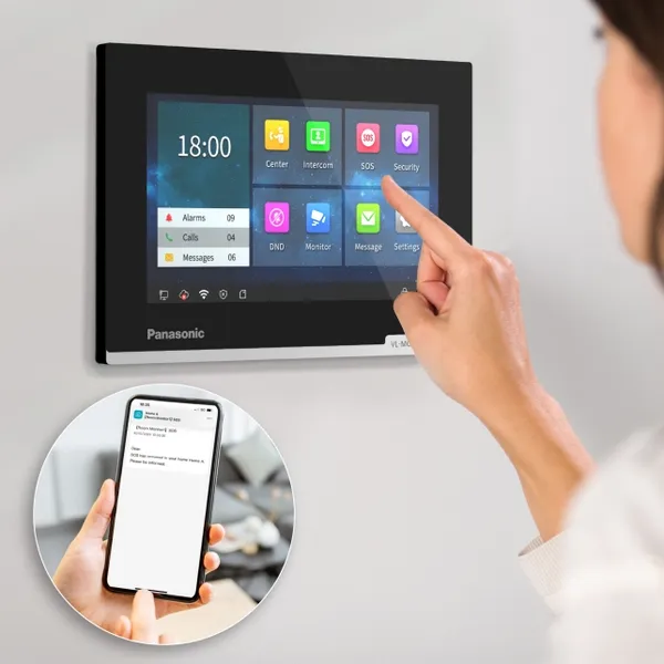 Chuông Cửa Không Dây Panasonic VL-SC3235WX