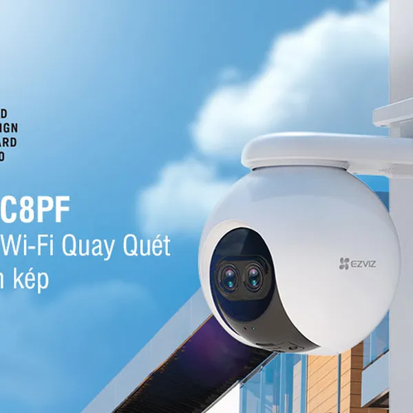 Camera IP Wifi EZVIZ C8PF Ống Kính Kép PTZ