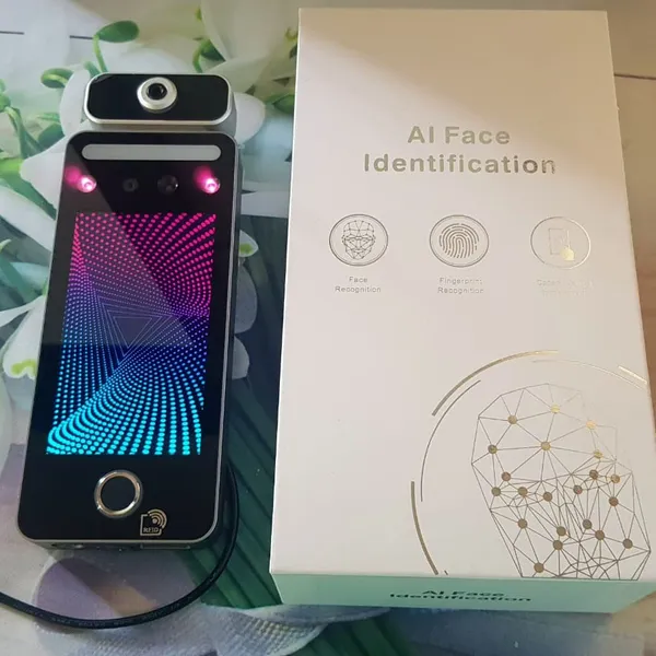 Máy Chấm Công Nhận Diện Khuôn Mặt Kết Hợp Đo Thân Nhiệt Ronald Jack AI09TF