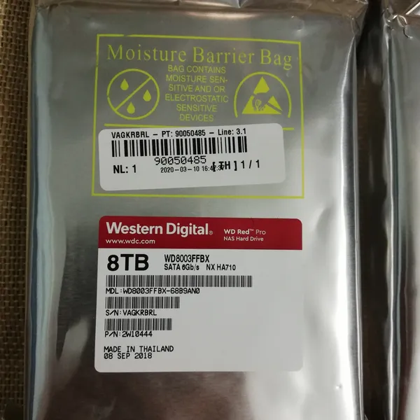 Ổ cứng HDD WD Red Pro 8TB 3.5 inch SATA iii WD8003FFBX