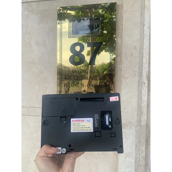 Máy Chấm Công Vân Tay Sunbeam J247C