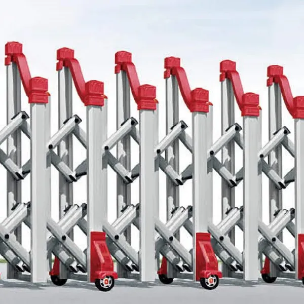Cổng Xếp Nhôm Tự Động Mil17