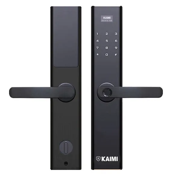 Khóa Cửa Vân Tay Kaimi BTM103 - Viền Đen