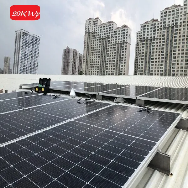 Hệ thống điện mặt trời hòa lưới áp mái 20KW