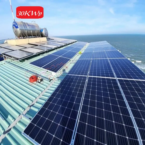 Lắp đặt điện năng lượng mặt trời hòa lưới 3 pha 30KW
