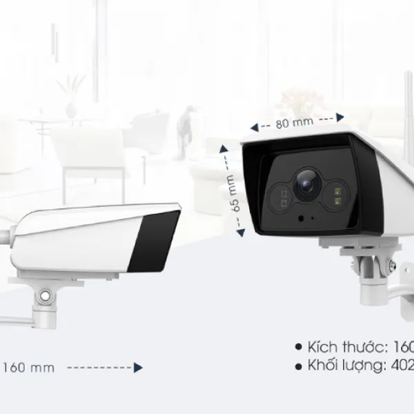 Camera IP Wifi Ebitcam EB02 starlight 4G 1080P