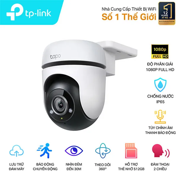Camera IP Wifi TP-Link Tapo C500 Quay Quét Ngoài Trời