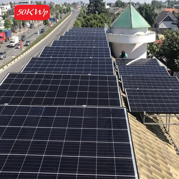 Giá điện năng lượng mặt trời hòa lưới 3 pha 50 KWp
