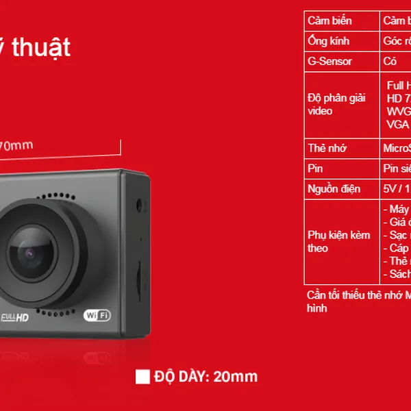 Camera Hành Trình Vietmap H8