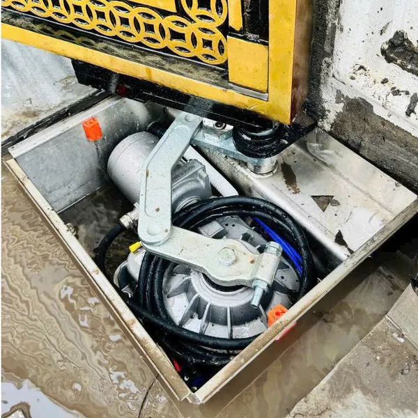 Cổng Tự Động Âm Sàn Roger BR21/351/HS 36V 400Kg