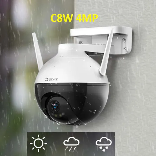 Camera Wifi EZVIZ C8W Xoay Thông Minh Full HD 4.0MP