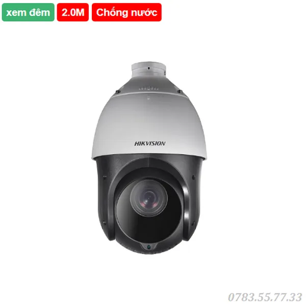 Camera IP Speed Dome hồng ngoại 2.0 Megapixel HIKVISION DS-2DE4215IW-DE