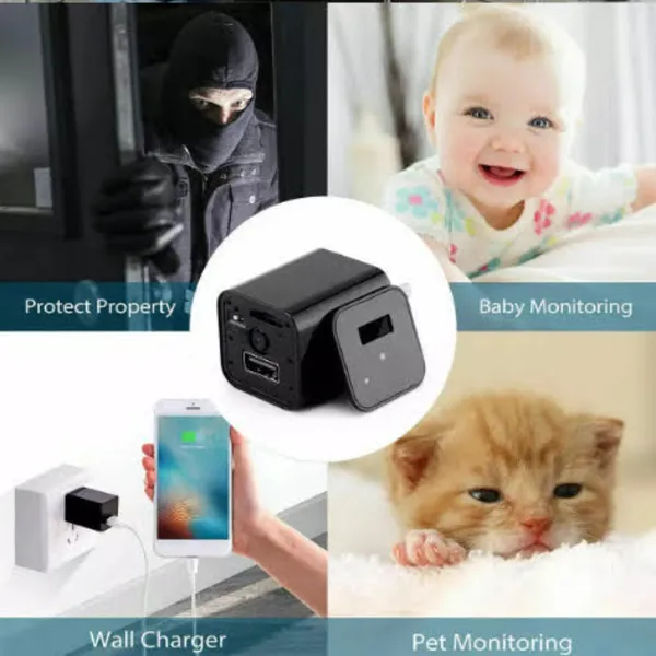 Camera Ngụy Trang Cục Sạc WM1