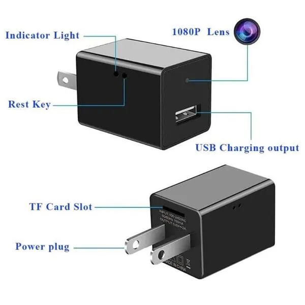 Camera Ngụy Trang Cục Sạc WM1