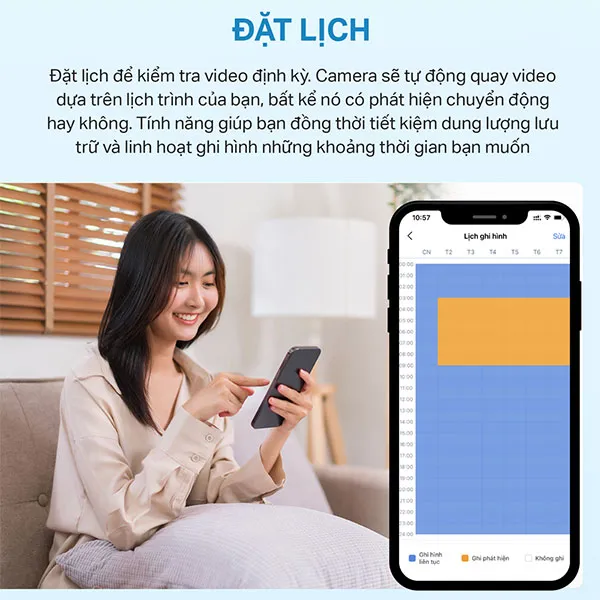 Camera IP WiFi Quay 360 Độ TP-Link Tapo C200 Full HD