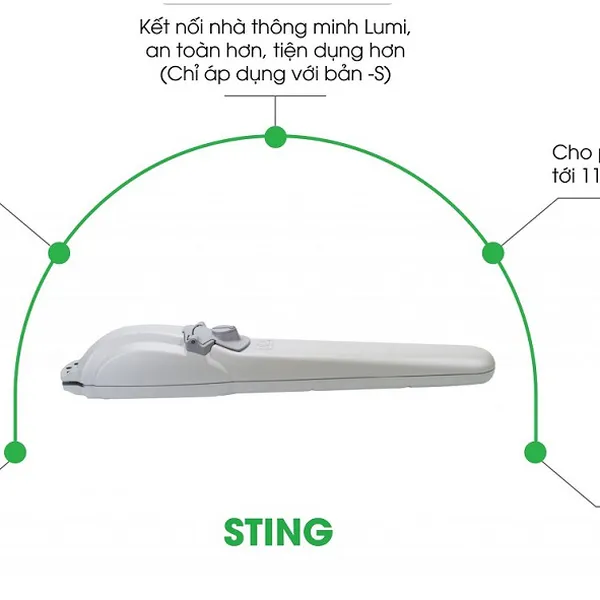 Motor Cổng Tay Đòn DEA STING 24V 600KG