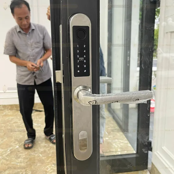 Khóa Vân Tay Cửa Nhôm Capsule D1