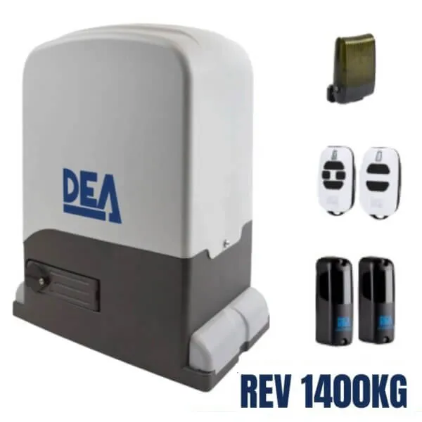 Motor Cổng Lùa DEA REV 24V Tải Trọng 1400Kg