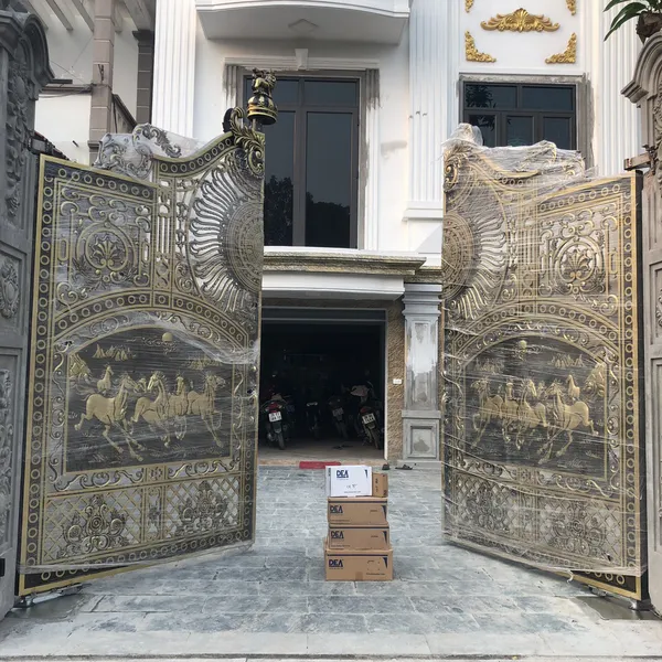 Cổng Âm Sàn DEA Ghost 200/24CL 24v 800kg Italia