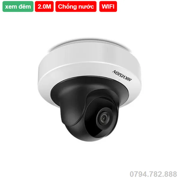 Camera Wifi IP Dome HIKVISION DS-2CD2F22FWD-IWS 1080P