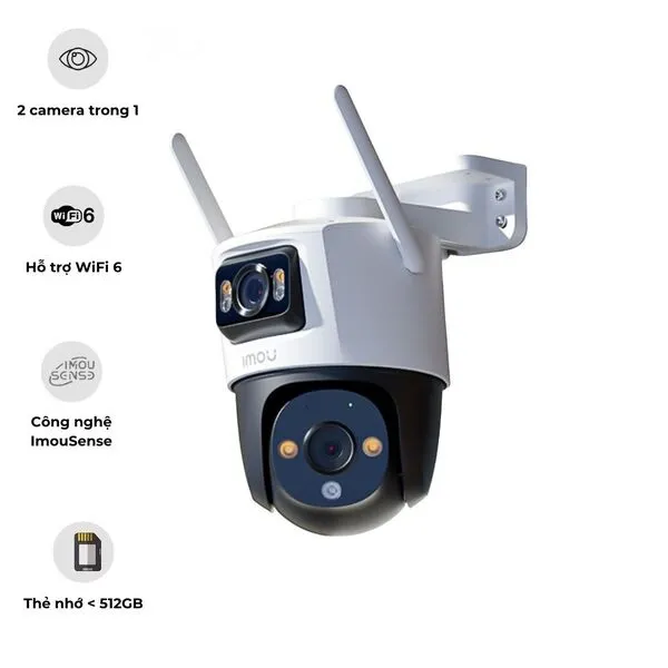 Camera Imou Cruiser Dual 2 Mắt - Ngoài Trời
