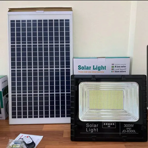 Đèn Năng Lượng Mặt Trời 300W JD8300L